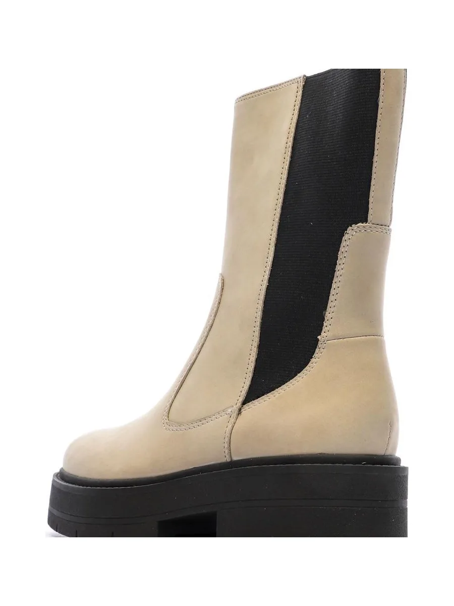 Bottines Beige/Noir Femme Geox Spherica 7