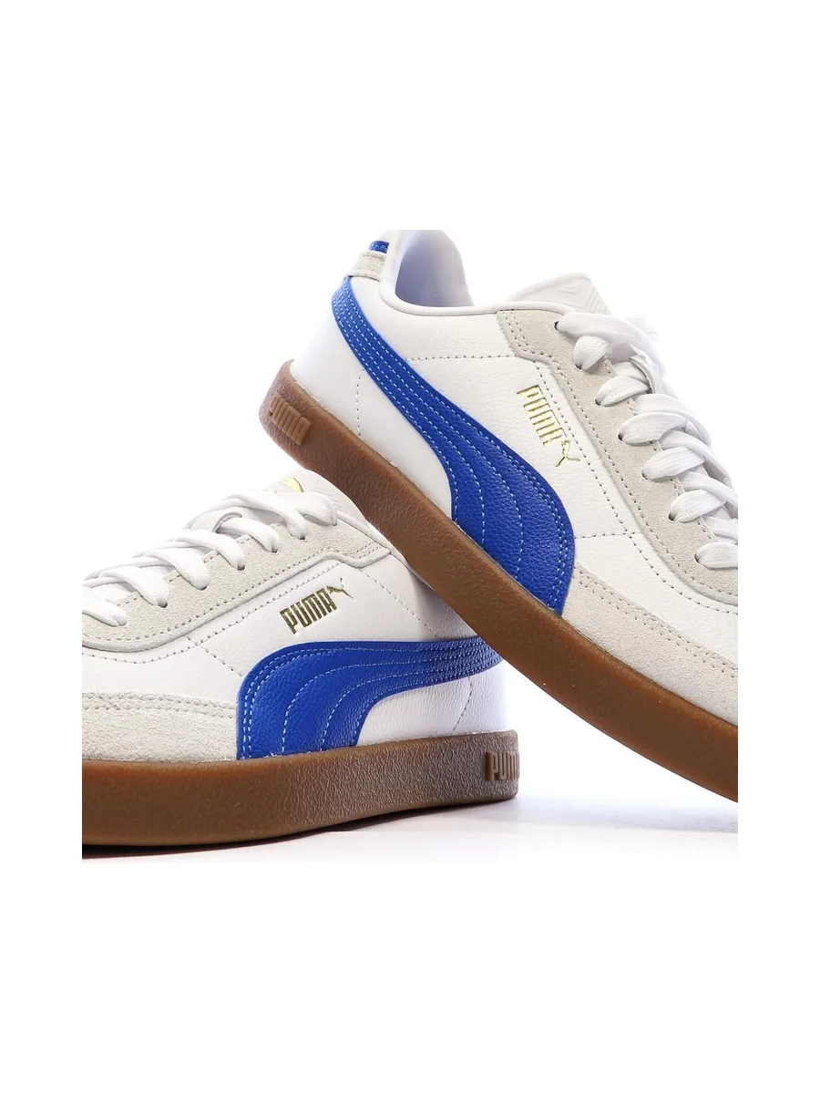 Basket Blanc/Bleu Mixte Puma Club Ii Era 8