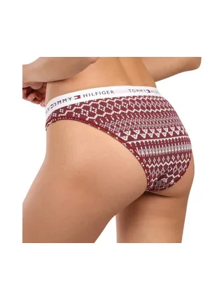 Lot de trois Slips Rouge Femme Tommy Hilfiger Gift 3