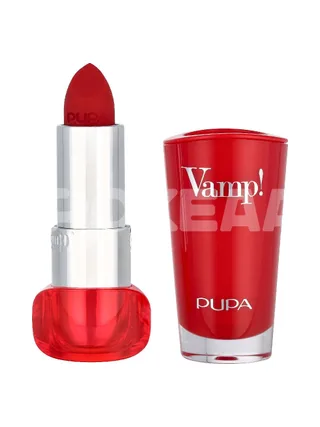Pupa Vamp! Extreme Colour Lipstick 3.5g - #302 Ruby Red 2