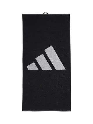 Serviette Noire/Blanche Homme Adidas 3bar Towel Smal 1