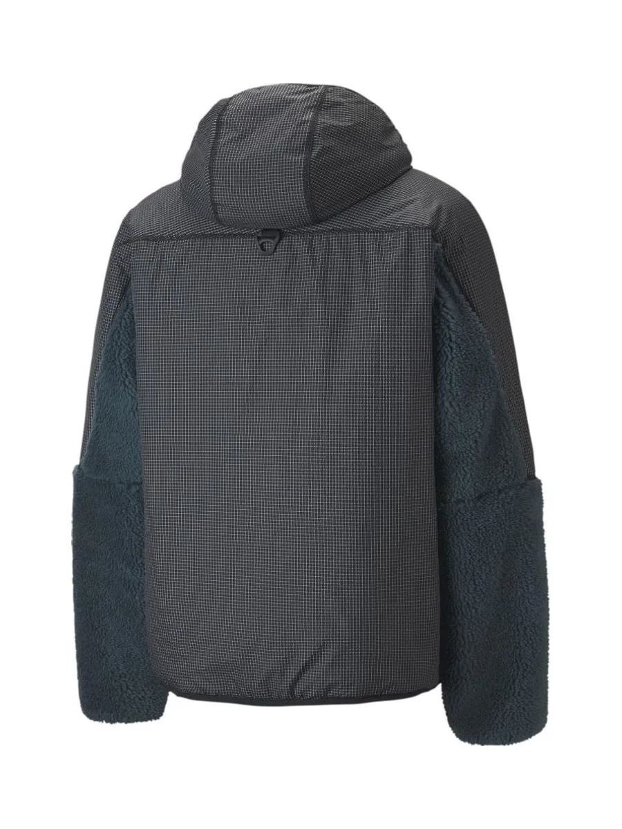 Veste en Sherpa Vert Homme Puma 535577-24 3