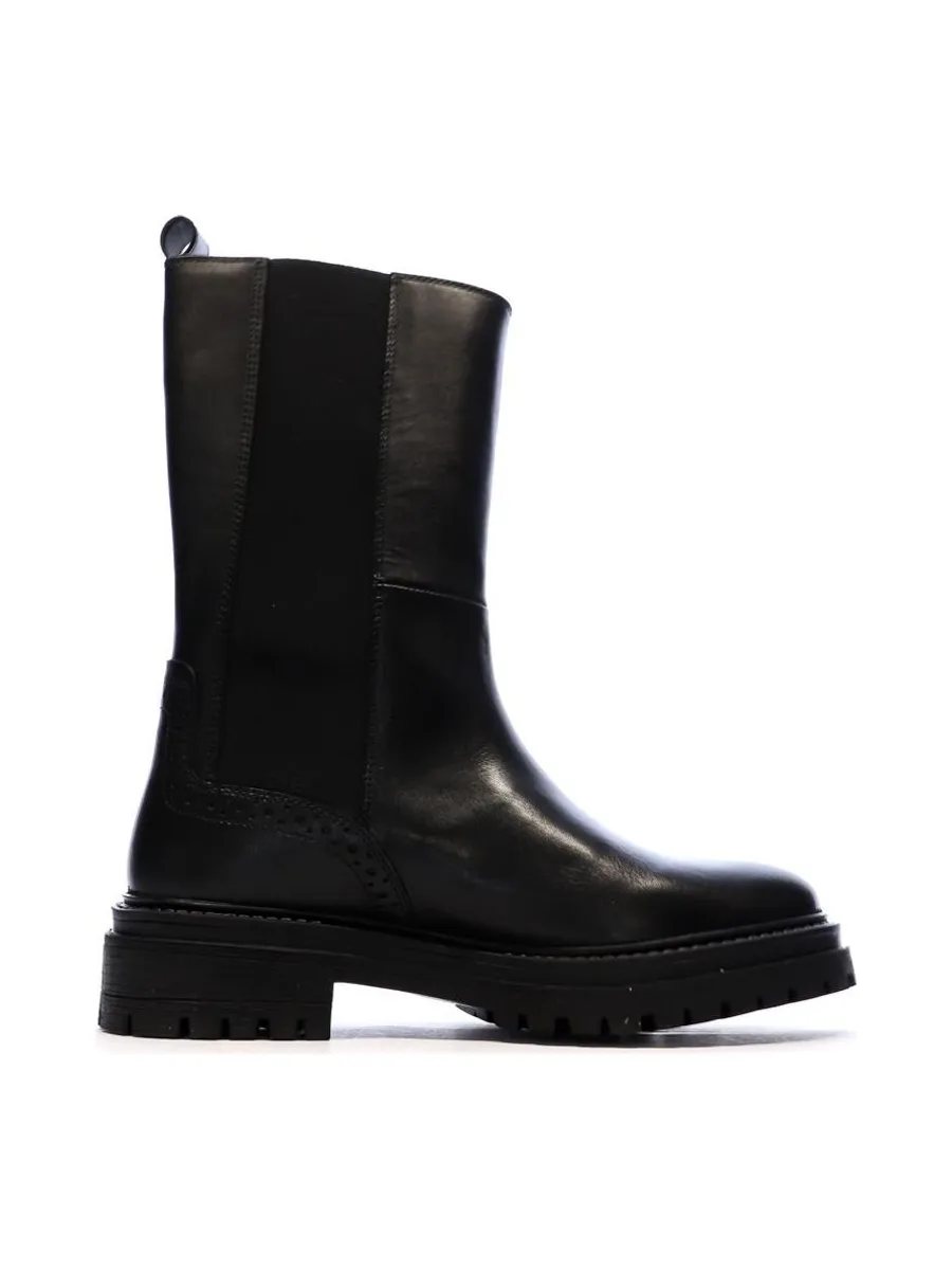 Bottes Noir Femme Geox Iridea D36HRD 2