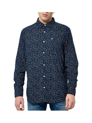 Chemise fleurie Marine Homme Kaporal Montye 1