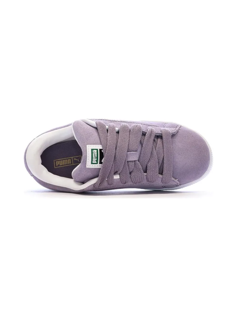 Baskets Violettes Fille Puma Suede Xl 5