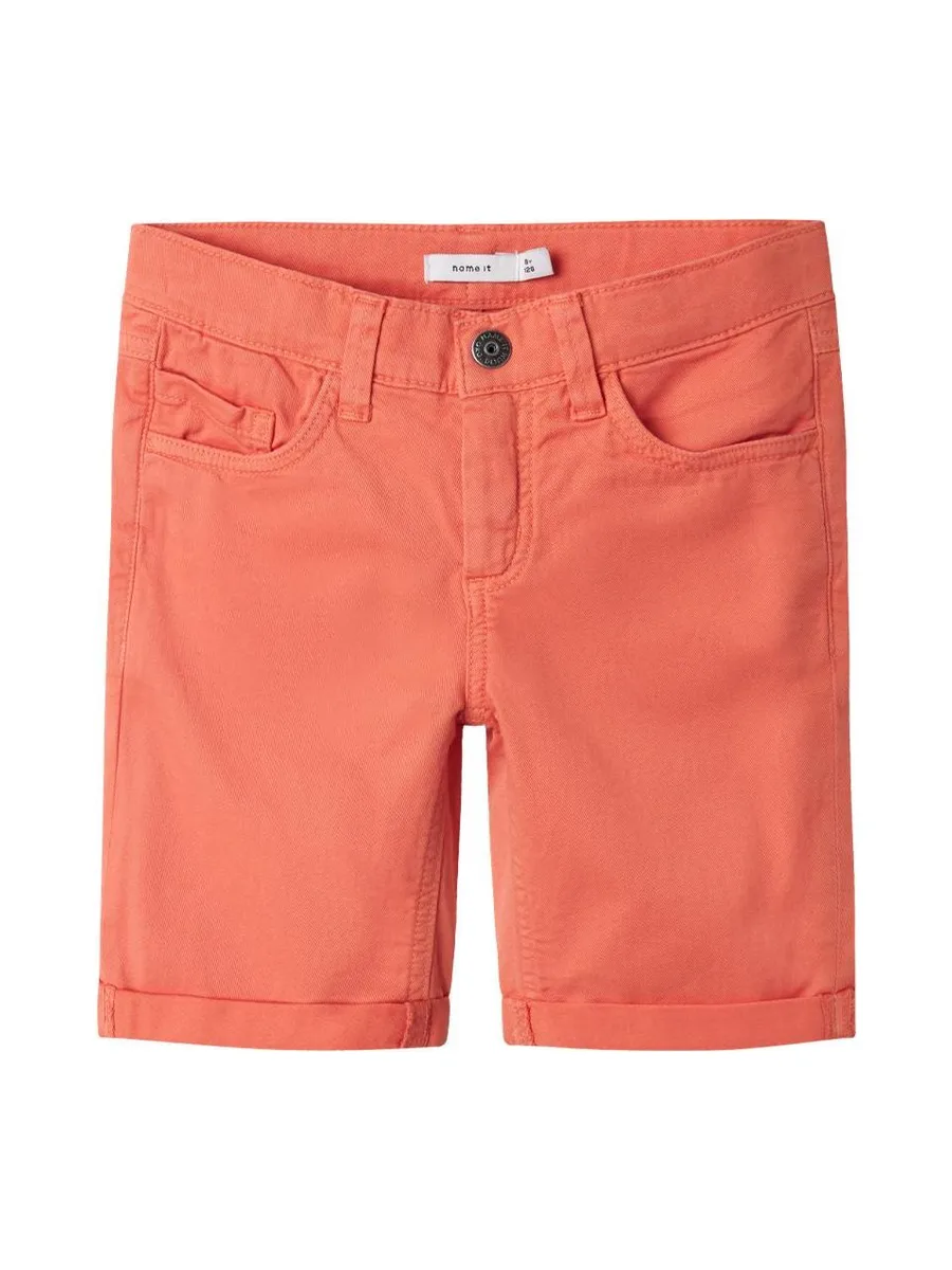 Short Orange Garçon Name It Silas Isak 2