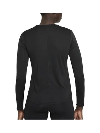 T-shirt Manches Longues de Sport Noir Femme Nike Top 2