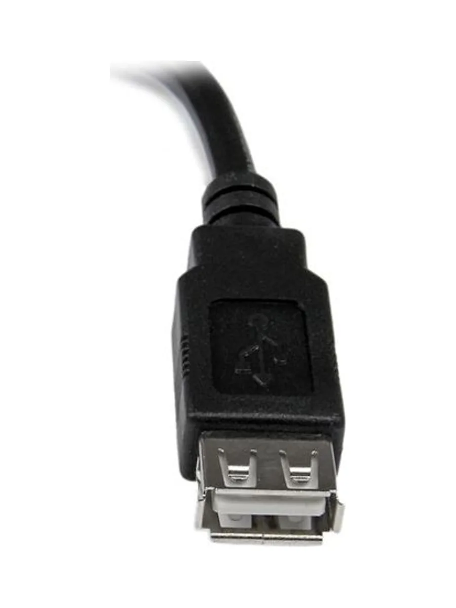 6in USB 2.0 Ext Adapter Cable A to A M/F 5
