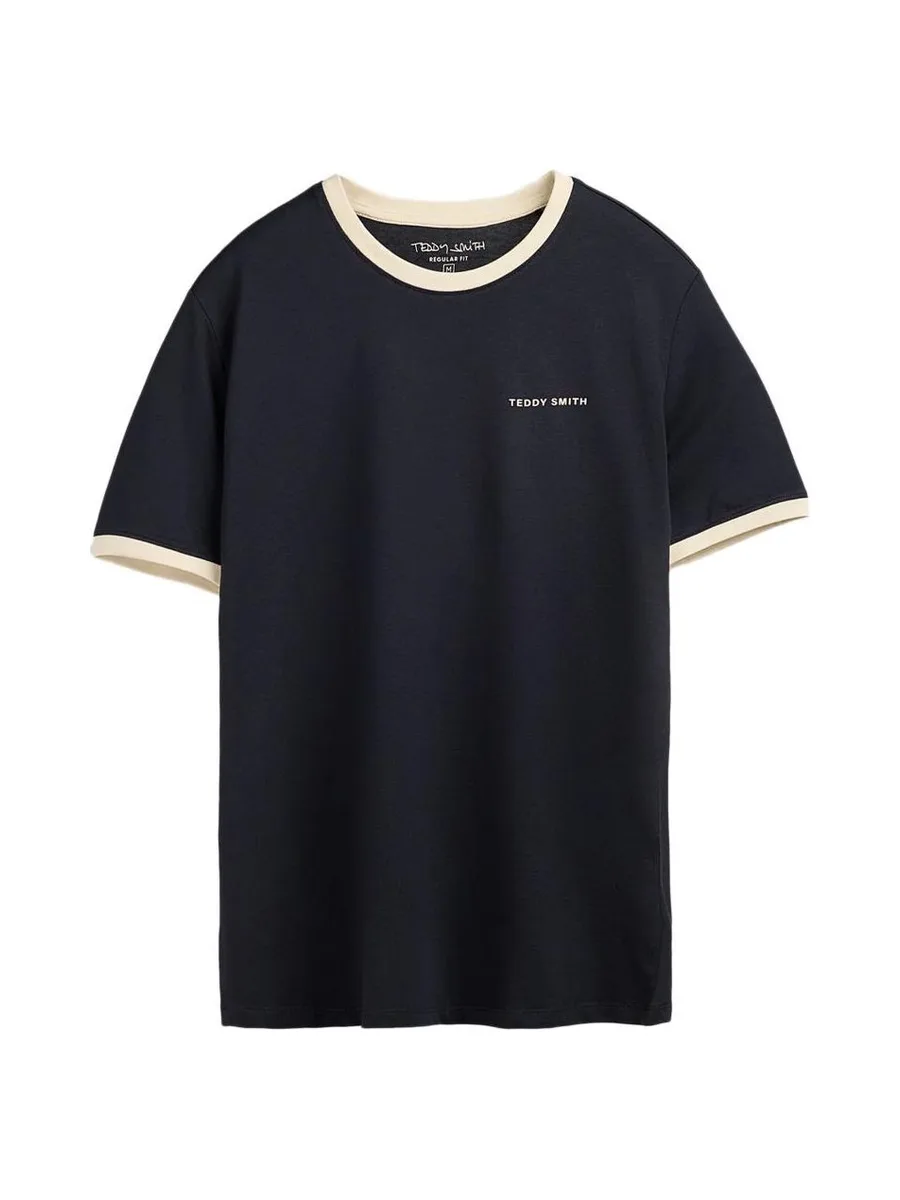 T-shirt Marine Homme Teddy Smith 11016811D 2