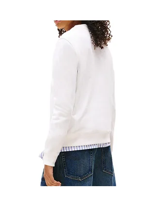 Sweat Blanc Femme Tommy Hilfiger 21960 2