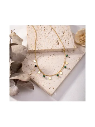 Collier Flora - Vert 3