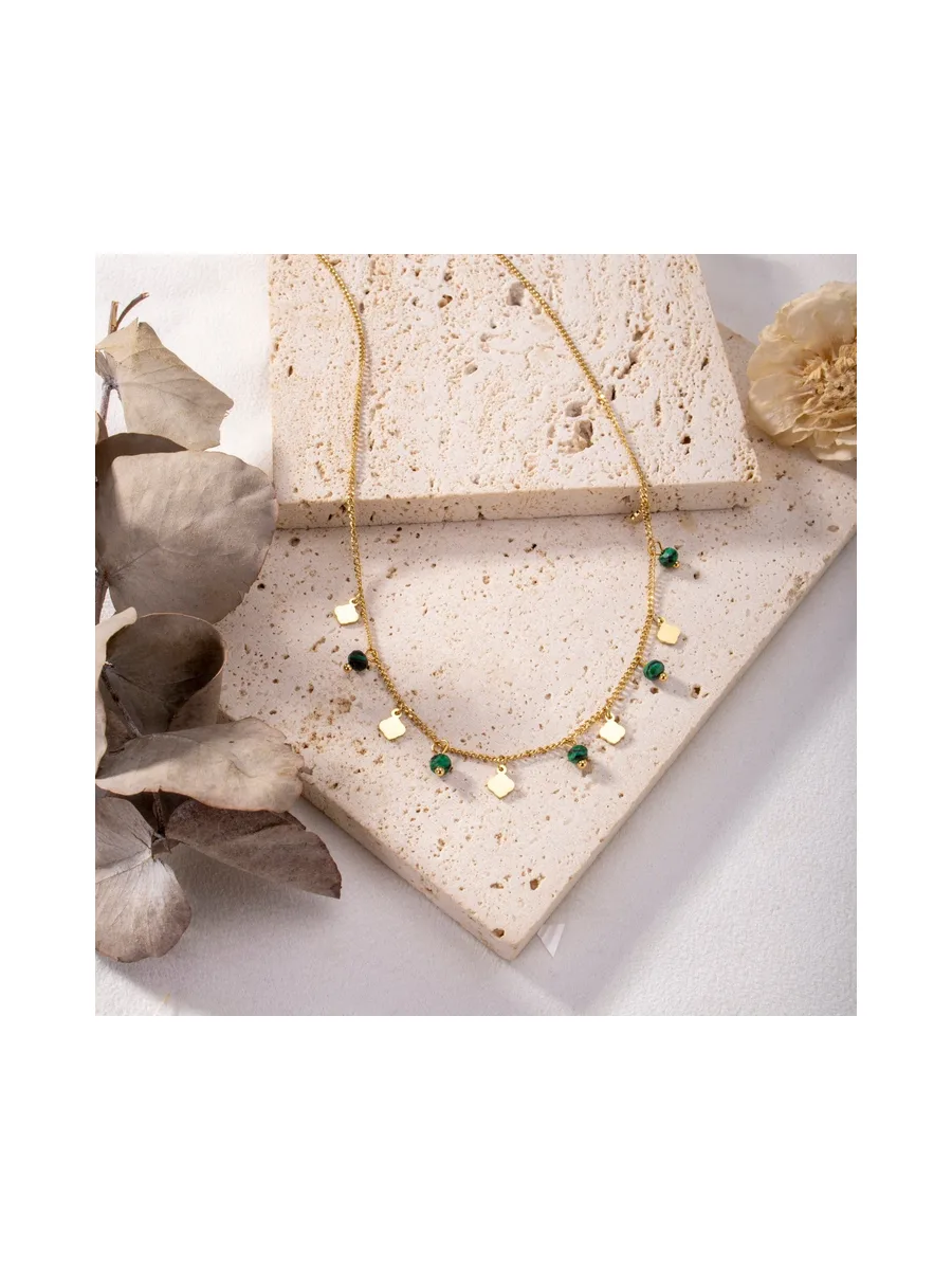 Collier Flora - Vert 3