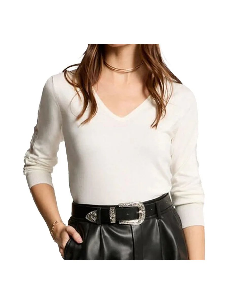 Pull Blanc Femme Morgan MIELO 2