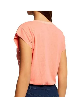 T-shirt Orange Femme Morgan Dag 2