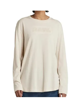 T-shirt Écru Femme Lash G-Star Raw D22036 1