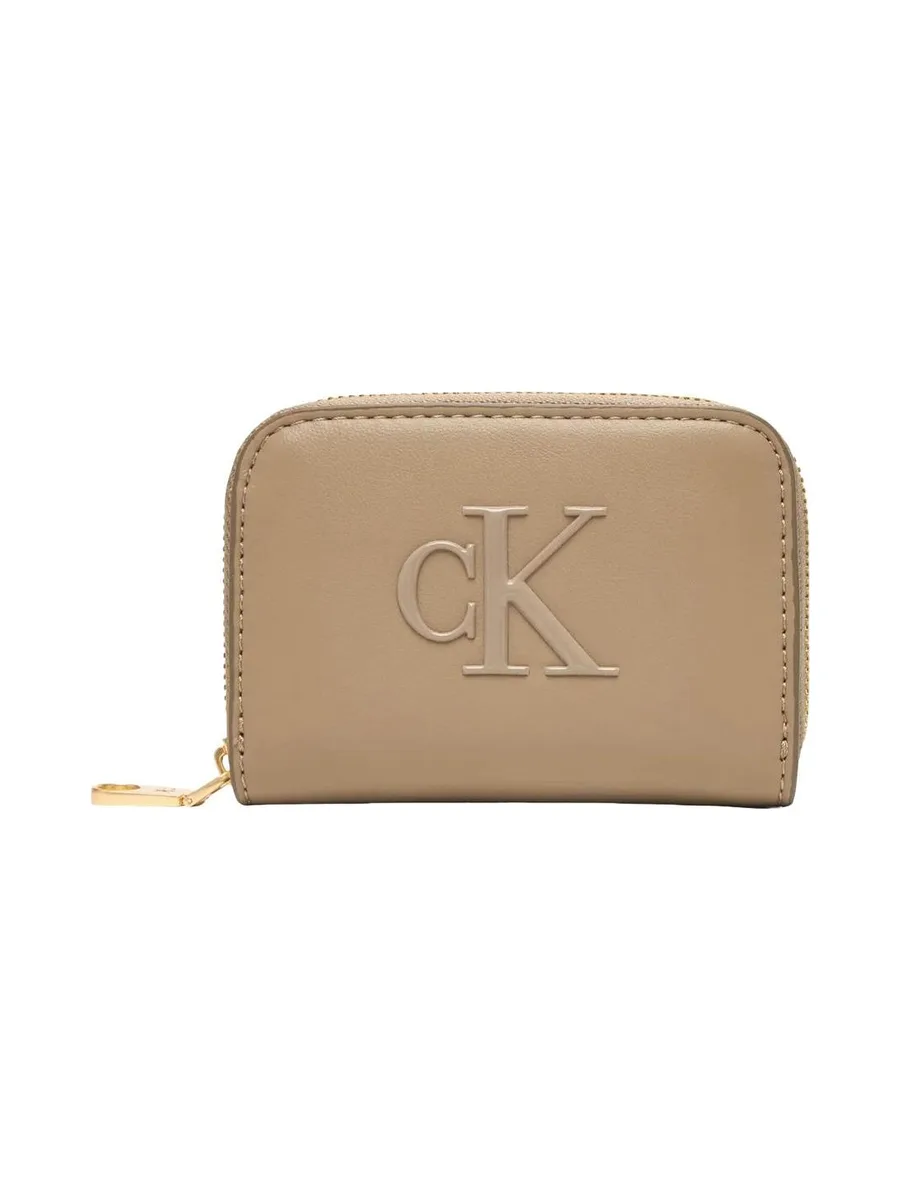 Portefeuille Beige Femme Calvin Klein Jeans Bold 2
