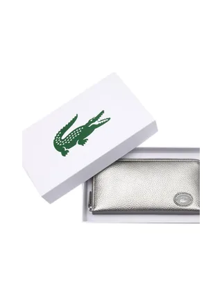 Portefeuille Argenté Femme Lacoste NF3937GZ 2
