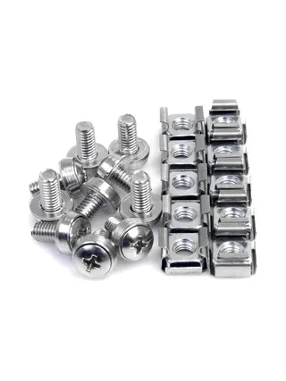 50 Pkg M6 Mounting Screws and Cage Nuts 2