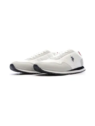 Baskets Blanches/Grises/Marines Femme US Polo ASSN FS1 6