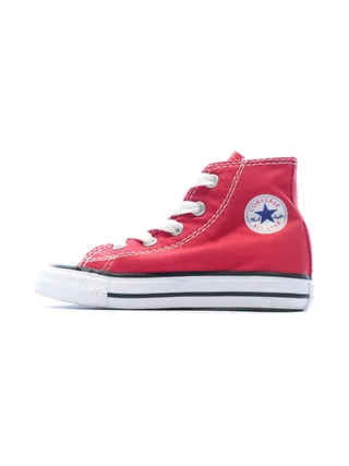 Allstar Baskets Montantes Rouge Enfant Converse 1