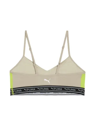 Brassière Beige/Jaune Fluo Femme Puma Move Strong 2