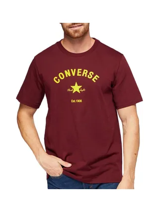T-Shirt Bordeaux Homme Converse Deep 1