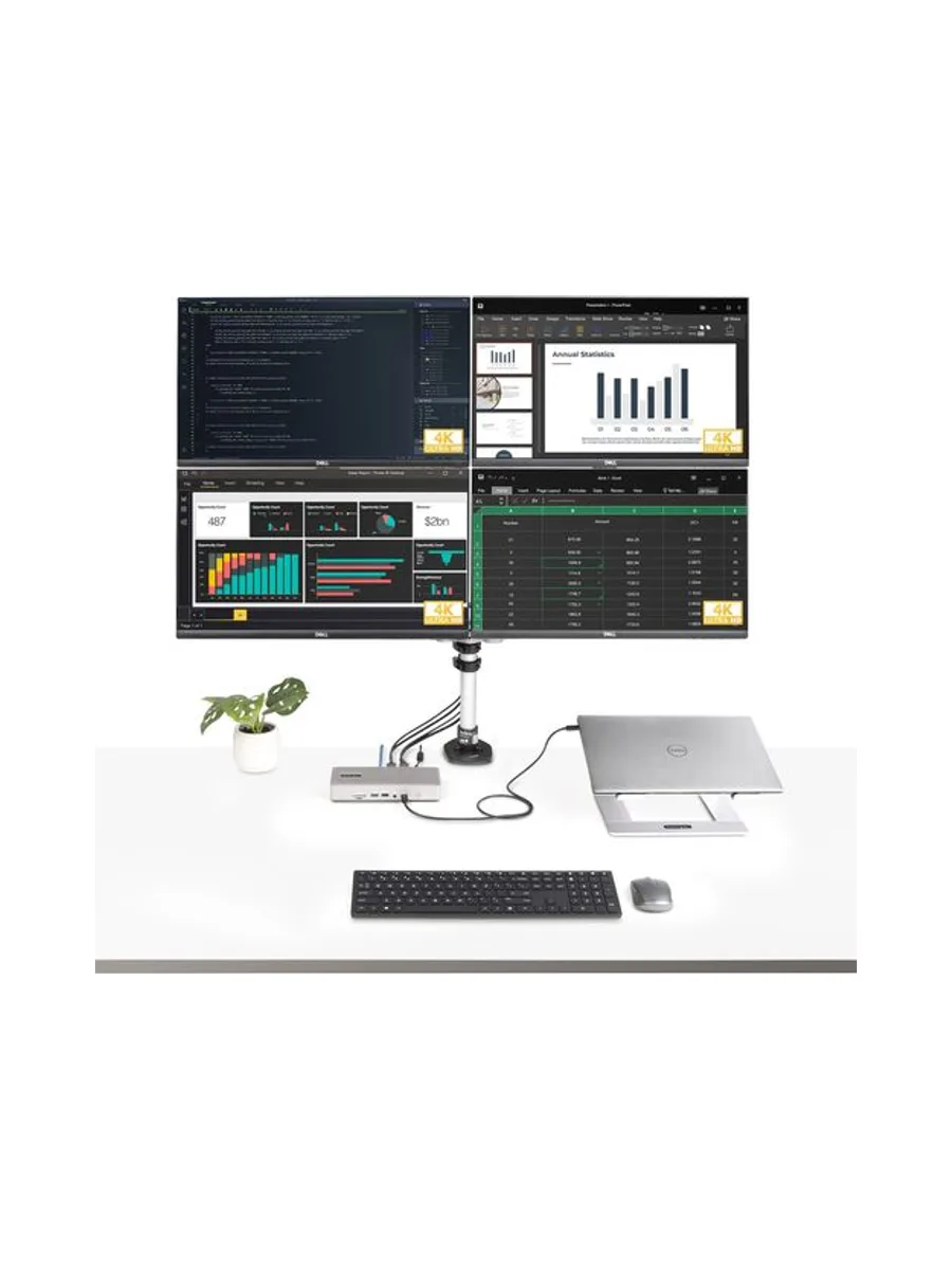 Thunderbolt 4 Multi-Display Dock 7x USB 6