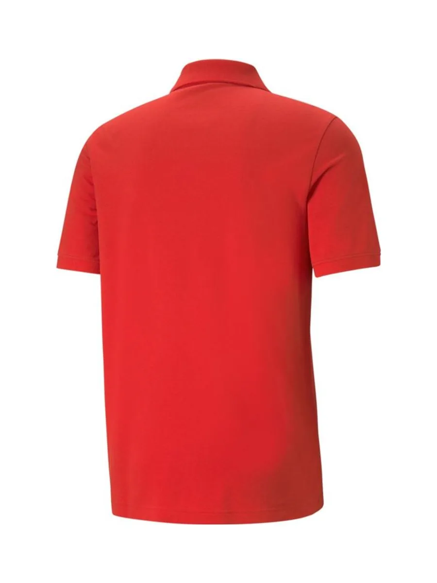 Polo Rouge Homme Puma Essential 3