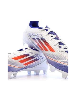 Chaussures de football Blanches/Bleu Homme Adidas F50 7