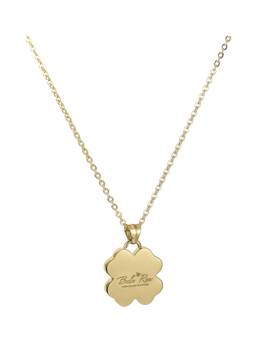 Collier Bellarose Perfume — Trèfle Porte-bonheur (Zirconium) 6