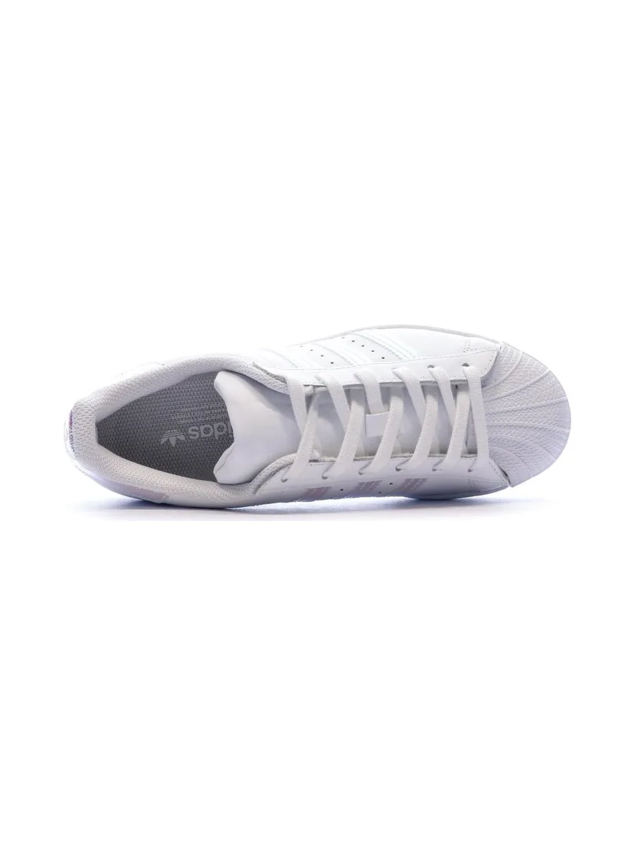 Superstar J Baskets blanches junior Adidas 5