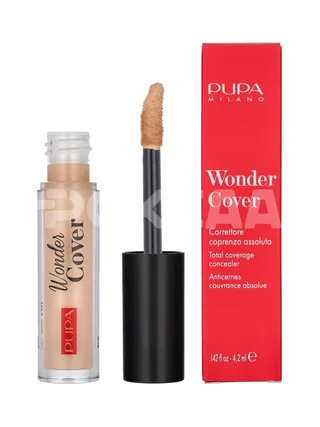 Pupa Wonder Cover Full Coverage Concealer 4.2ml - #002 Light Beige 1