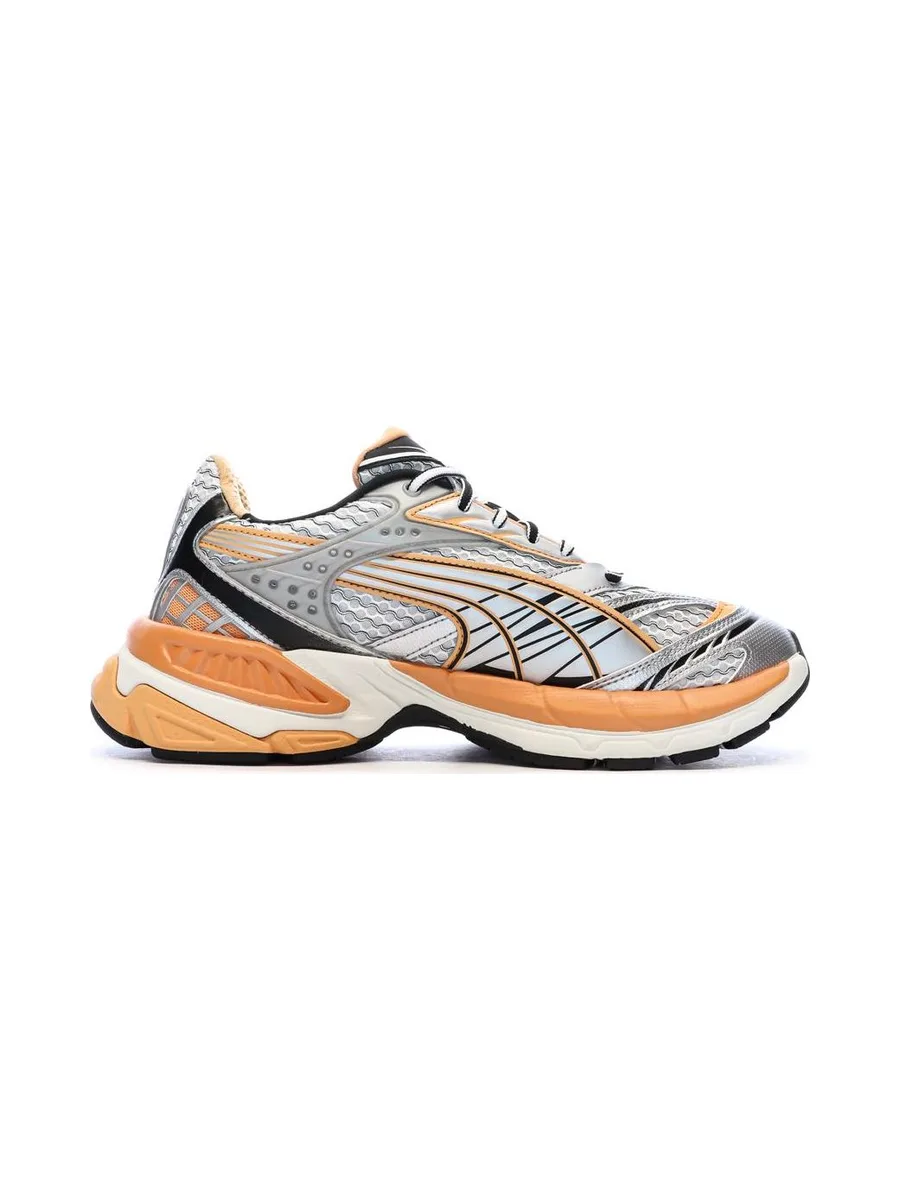 Baskets Grise/Orange Homme Puma Velophasis Phased 3