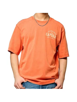 T-Shirt Orange Homme Kaporal JOEY 1