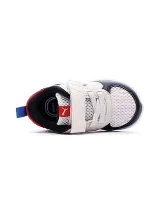 Baskets Blanc/Noir Garçon Puma Fun Racer 2 Ac+ 4