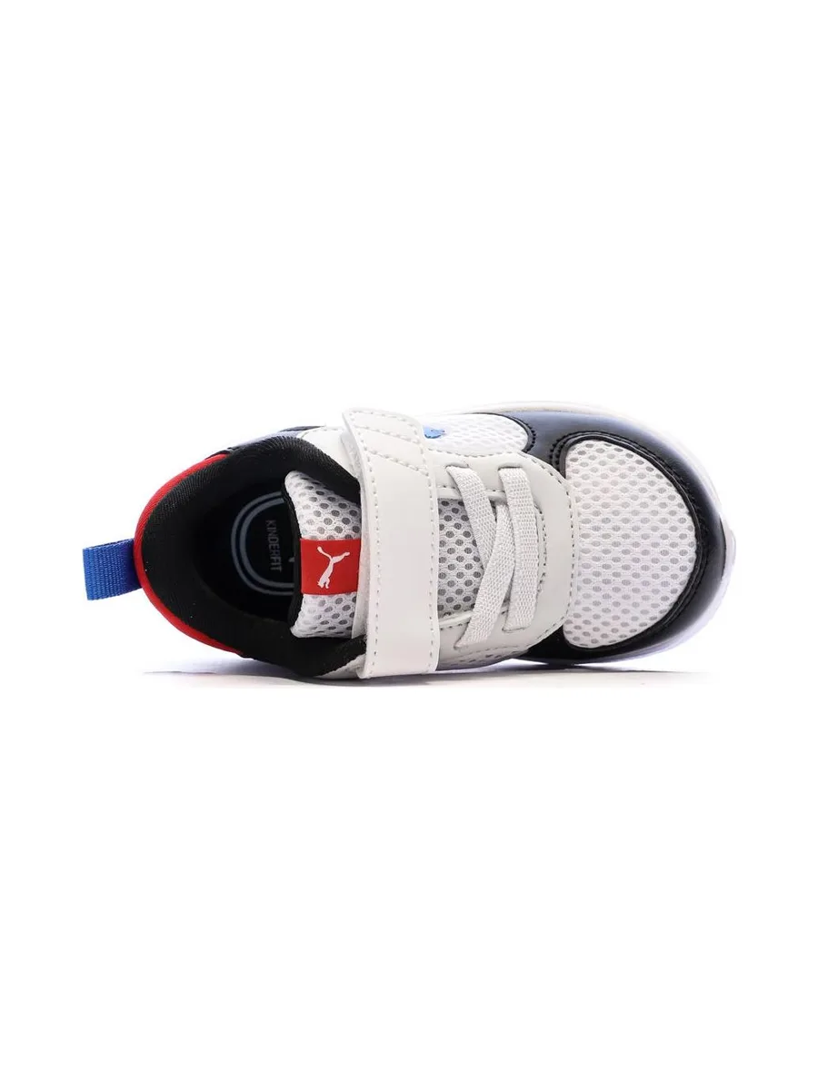 Baskets Blanc/Noir Garçon Puma Fun Racer 2 Ac+ 5