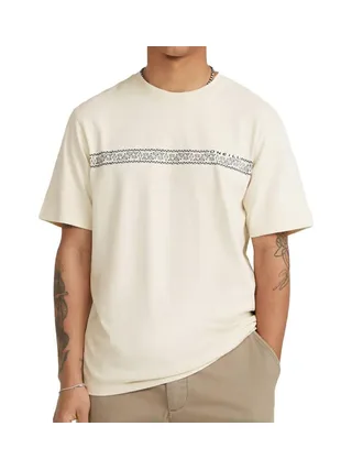 T-Shirt Écru Homme O'Neill Ikat Stripe 1