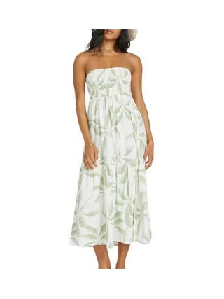 Robe Blanc/Vert Femme Billabong Tropical Haze 1