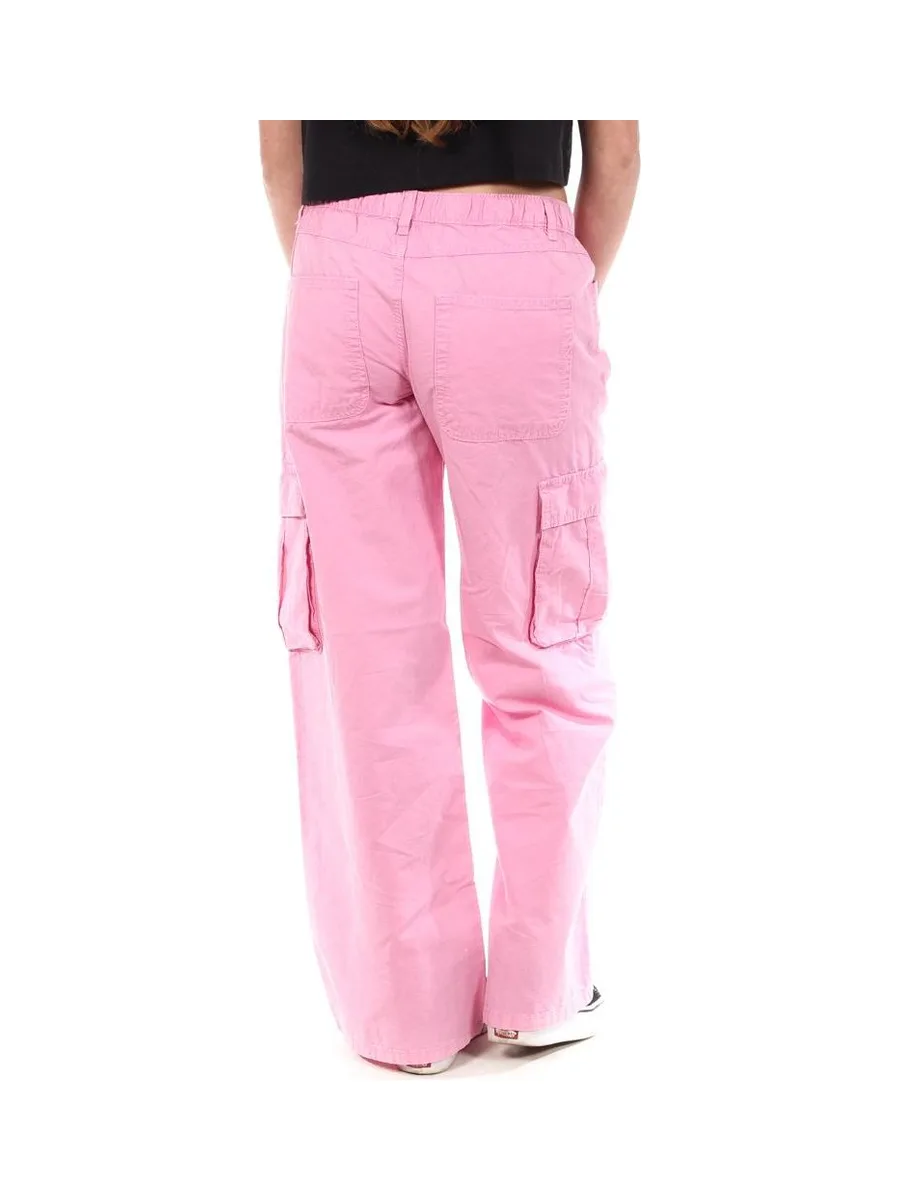 Pantalon Cargo Rose Femme Jennyfer PLOUF 2