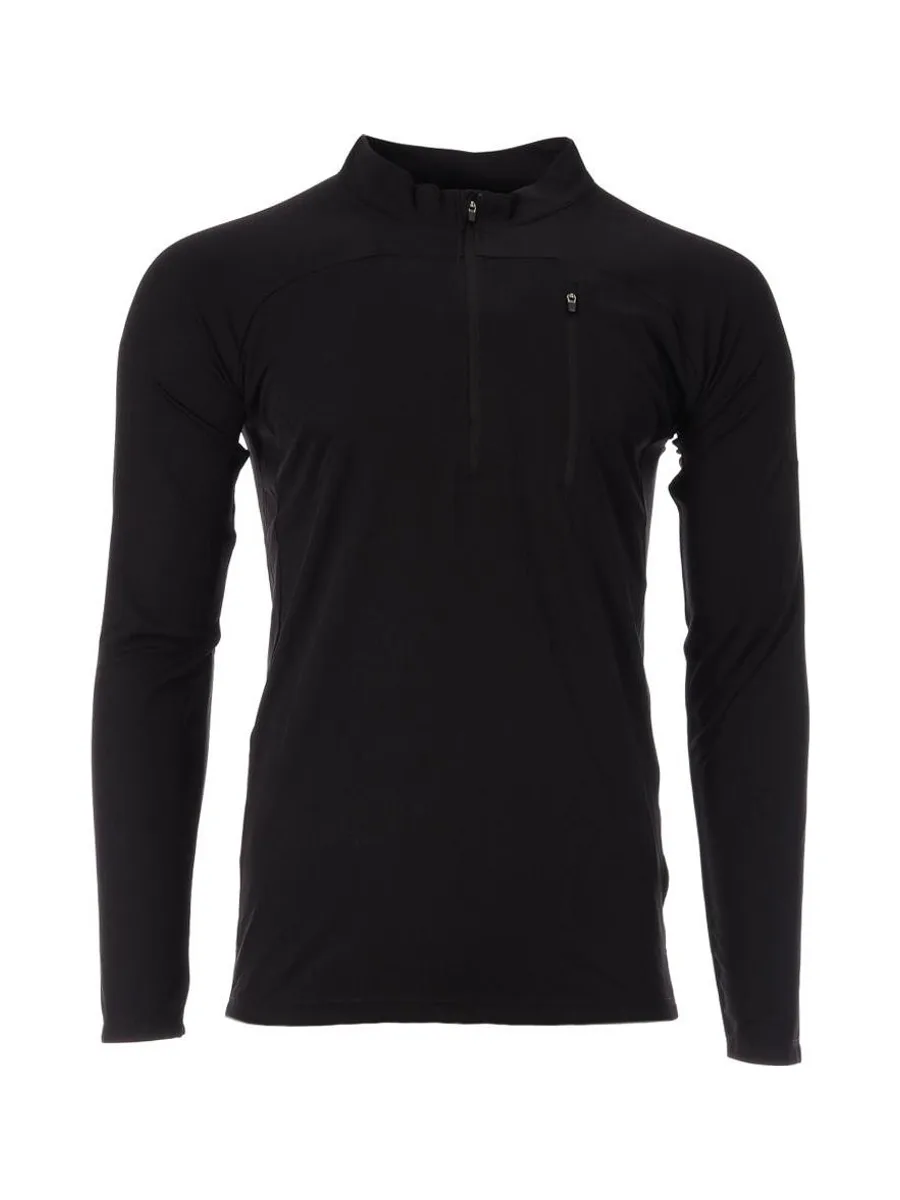 T-Shirt Manches Longues Noir Homme Best Mountain 108 1