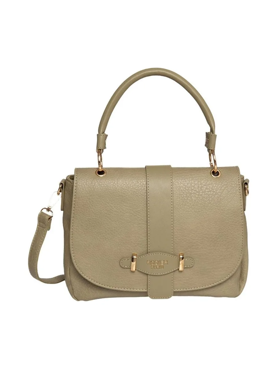 Sac à Bandoulière Vert Femme Rodier Crocus Olive 2