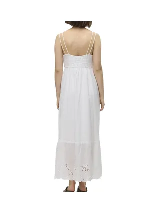Robe Blanche Femme Vero Moda Gella 2