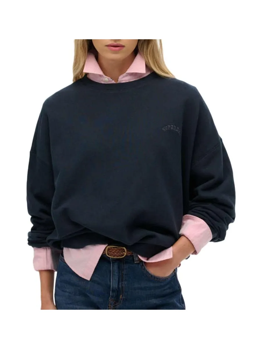 Sweat Marine Femme Superdry Essential 1