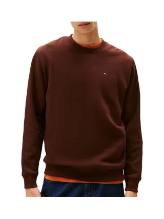 Sweat Marron Homme Tommy Hilfiger Reg Flag Crew 1