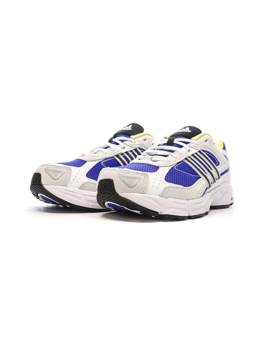 Baskets Blanches/Bleu Homme Adidas Response 6