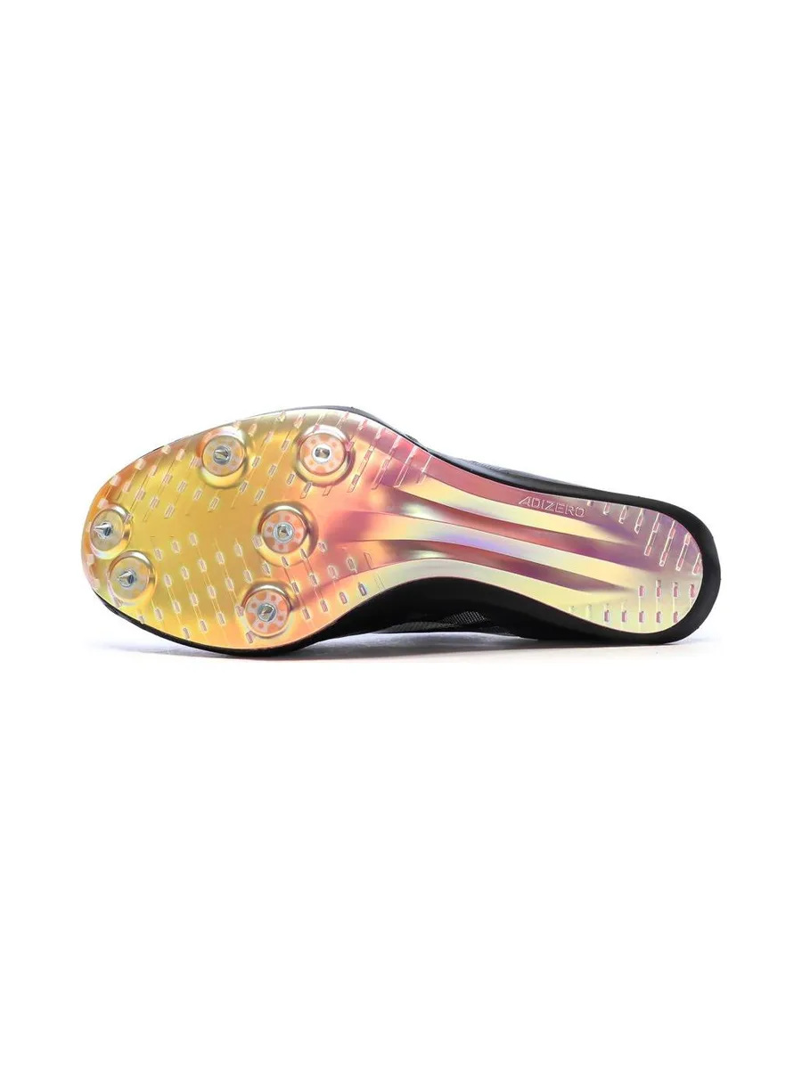 Chaussures d'athlétisme Noires Mixte Adidas Adizero Prime 6