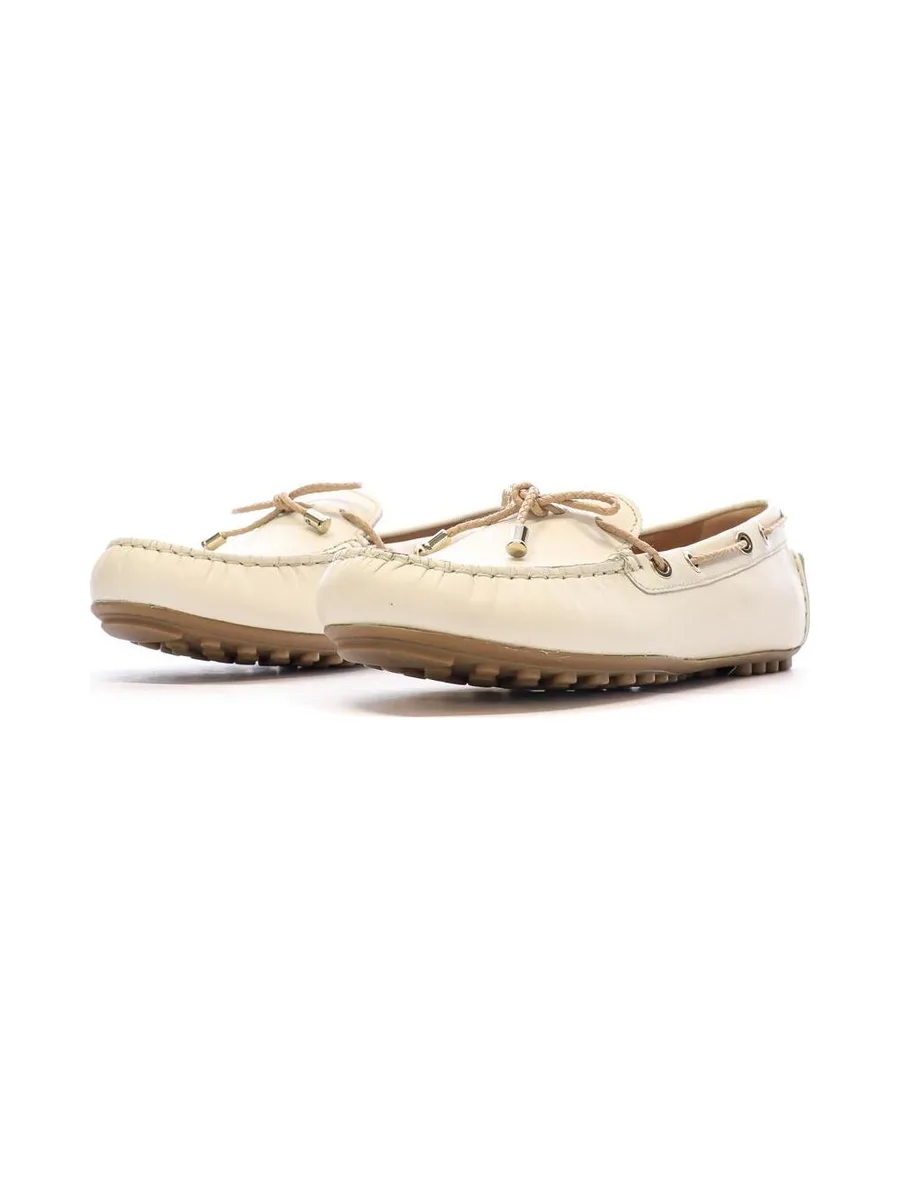 Mocassins Beige Femme Geox Leelyan 7