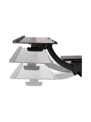 Under Desk Keyboard Tray - Adjustable 7