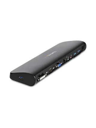 Universal Dual Monitor USB 3 Laptop Dock 3