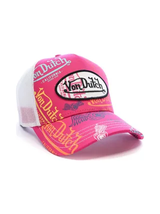 Casquette Rose/Blanche Mixte Von Dutch Xavier 2